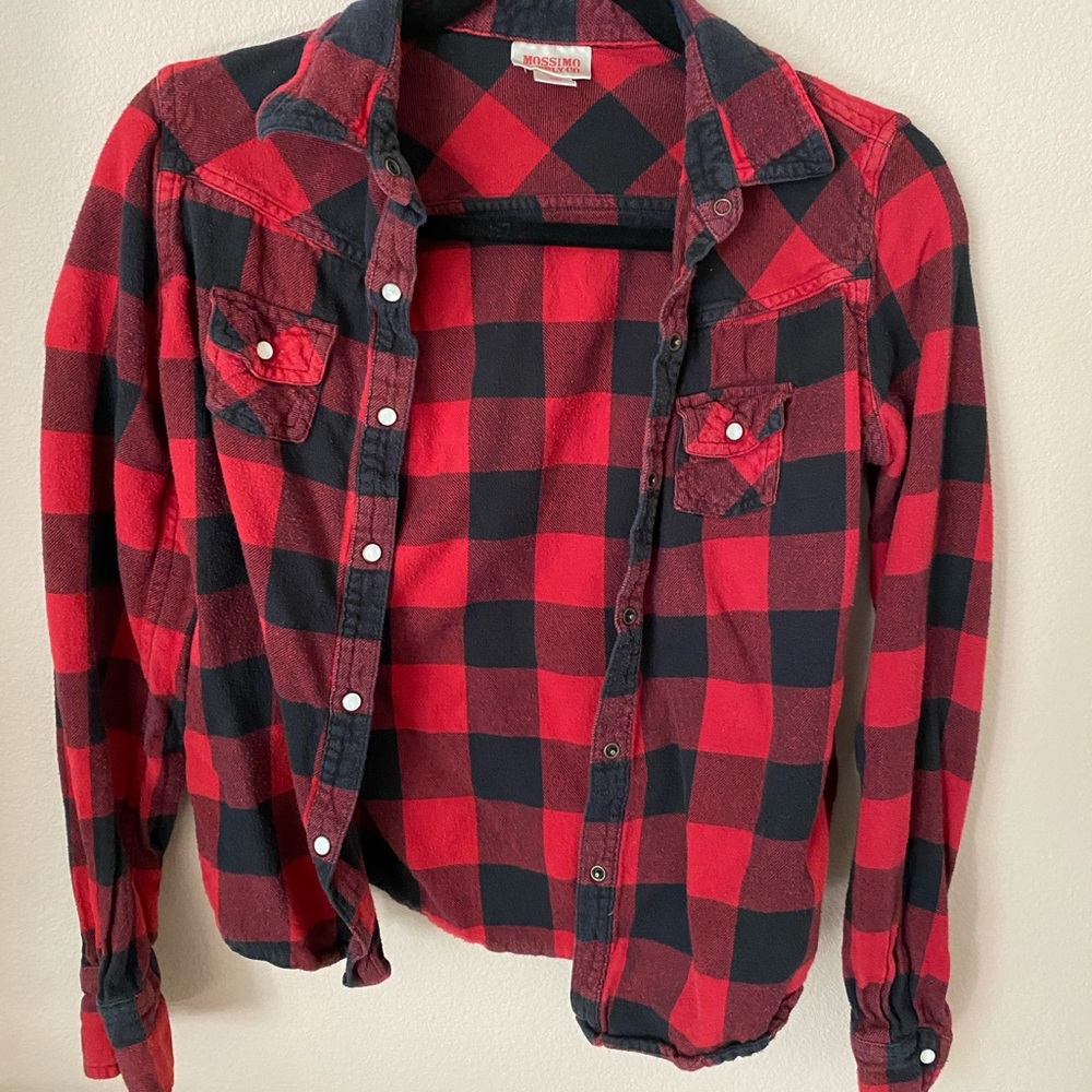 Red and black flannel
